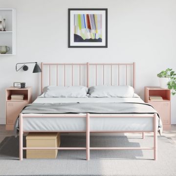 Gossi noptiere, 2 buc., 34,5x39x62 , 34,5x39x62 cm, otel