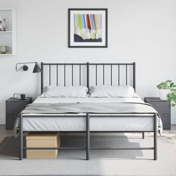 Gossi noptiere, 2 buc., antracit, 34,5x39x44 cm, otel