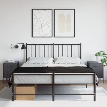 Gossi noptiere, 2 buc., antracit, 36x39x50,5 cm, otel