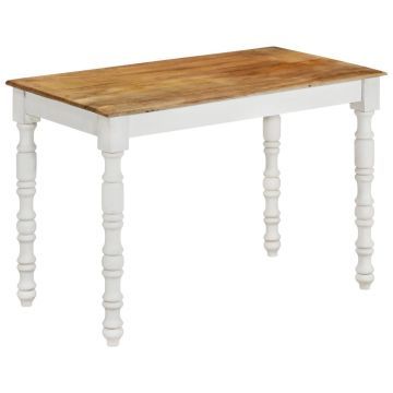 Gossi masa de bucatarie, 110x60x76 cm, lemn masiv de mango