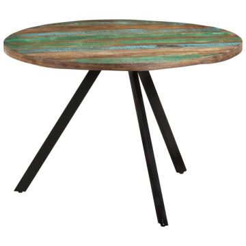 Gossi masa de bucatarie, 110x75 cm, lemn masiv reciclat