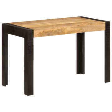 Gossi masa de bucatarie, 120x60x76 cm, lemn masiv de mango