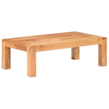 Gossi masa de cafea 110x60x35cm lemn masiv acaciacu finisaj tip miere