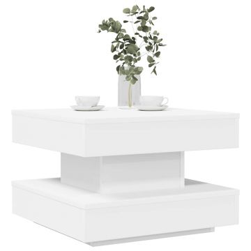 Gossi masuta cafea rotativa 360 grade, alb 50x50x34,5 cm