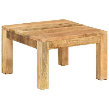 Gossi masuta de cafea, 55x55x35 cm, lemn masiv de mango