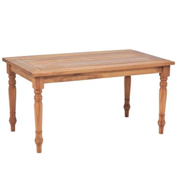 Gossi masuta de cafea batavia, 90 x 50 x 45 cm, lemn de tec