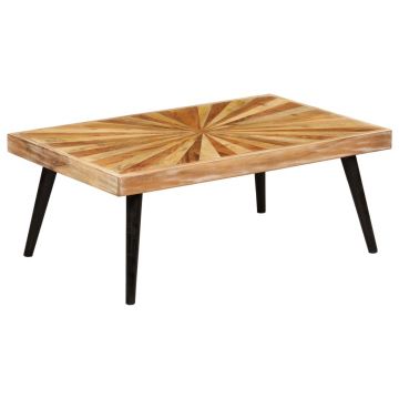 Gossi masuta de cafea din lemn masiv de mango, 90x55x36 cm