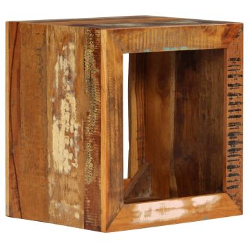 Gossi scaun, 40 x 30 x 40 cm, lemn masiv reciclat