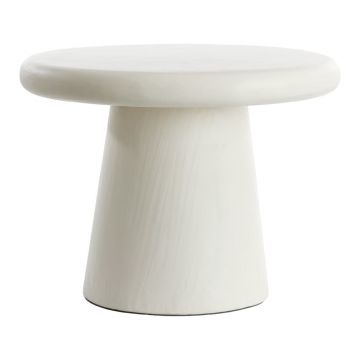 Măsuță de cafea albă rotundă ø 60 cm Kulona – Light & Living