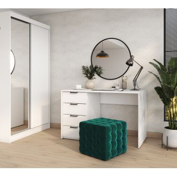 Birou ELTAP, Barold, 140x60x75 cm, PAL, alb