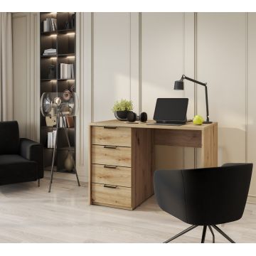 Birou ELTAP, Barold, 140x60x75 cm, PAL, stejar