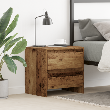 Gossi cabana de noapte lemn vechi 45x34x44.5 cm lemn prelucrat