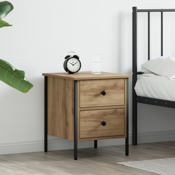 Gossi dulap de noapte artisan oak 40x42x50 cm lemn prelucrat