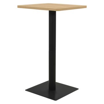Gossi masa de bistro, culoarea stejarului, 70x70x107 cm