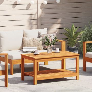 Gossi masa de cafea 110x55x45 cm lemn solid de acacia