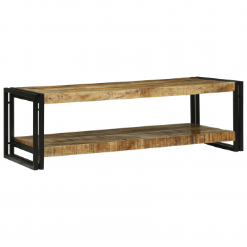 Gossi masa de cafea 120x50x38 cm lemn de mango brut