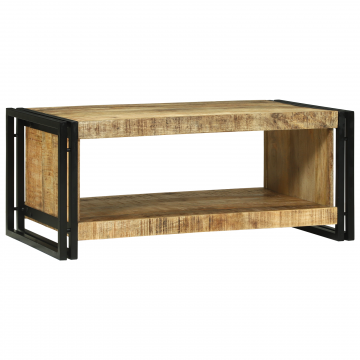 Gossi masa de cafea 90x50x38 cm din lemn masiv de mango