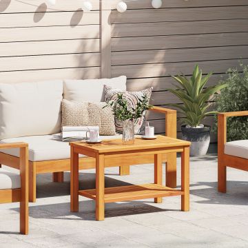 Gossi masa de cafea 90x50x45 cm lemn de acacia solid
