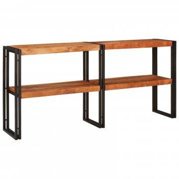 Gossi masa de consola 160x33x75 cm acacia masiva rustic