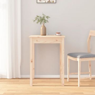 Gossi masa de sufragerie, 55x55x75 cm, lemn masiv de pin