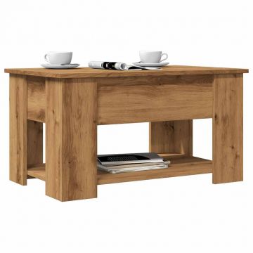 Gossi masuta de cafea artisan stejar 79x49x41 cm lemn prelucrat