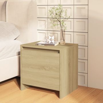 Gossi noptiera, stejar sonoma, 45x34x44,5 cm, pal