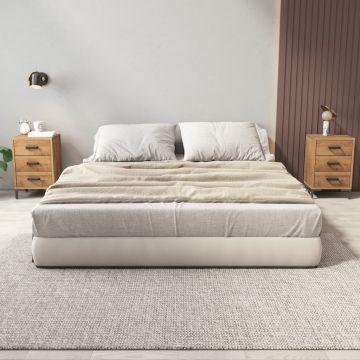 Gossi noptiere, 2 buc., 40x30x55 cm, lemn masiv de pin