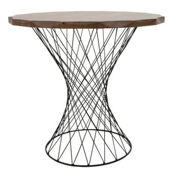 Masa Ronlele Negru 81x76 cm