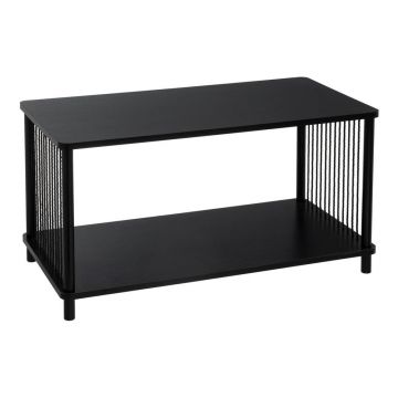 Măsuță de cafea neagră 40x80 cm Manila – Casa Selección