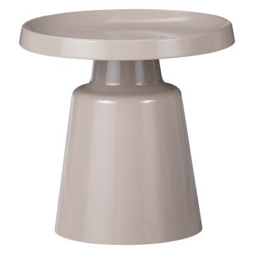 Masuta Ginoze Inart Crem metal D50x50cm