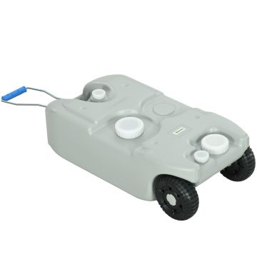 Rezervor Outsunny 40L Camping Robinet Roți | Aosom Romania