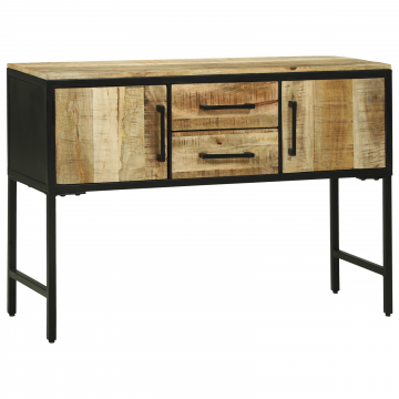 Gossi dulap, 100x35x70 cm, lemn masiv mango brut