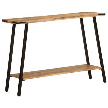 Gossi masa consola, 110x30x75 cm, lemn masiv de mango