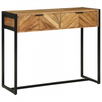 Gossi masa consola 90x35x75 cm lemn masiv acacia