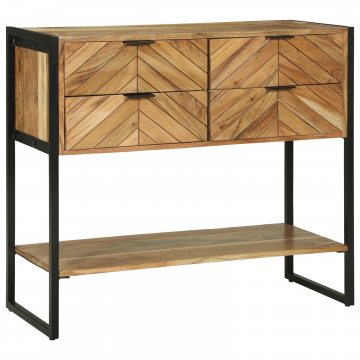 Gossi masa consola 90x35x80 cm lemn masiv acacia