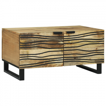 Gossi masa de cafea 80x50x40 cm lemn masiv mango