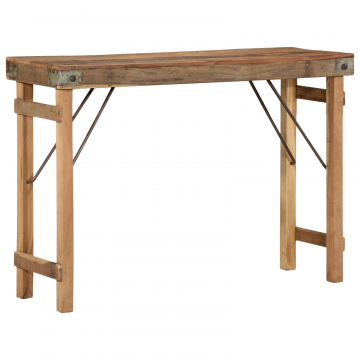 Gossi masa de consola 110x35x76 cm lemn masiv recuperat