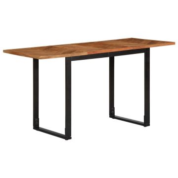 Gossi masa de sufragerie 140x70x75 cm din lemn masiv de salcam
