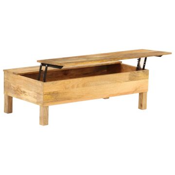 Gossi masuta de cafea, 110 x 55 x 35 cm, lemn masiv de mango