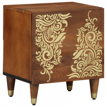 Gossi noptiera 40x33x46 cm lemn masiv mango
