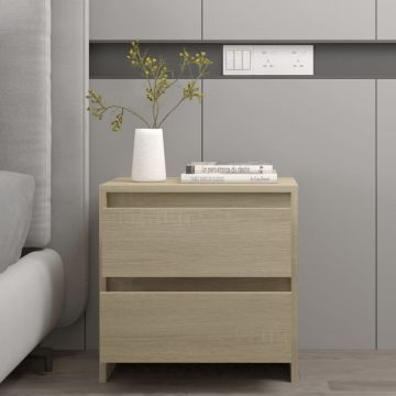 Gossi noptiera, stejar sonoma, 45x34,5x44,5 cm, pal