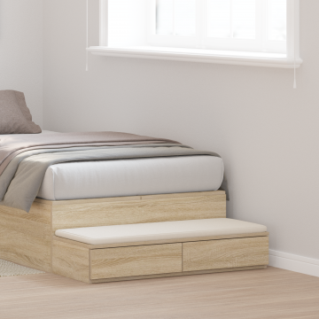 Gossi sertar pentru pat stejar sonoma 90x36,5x16,5 cm lemn prelucrat
