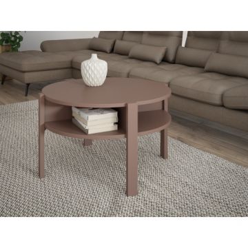 Masa Cafea Bibliotheque Terracotta, 74.4 Cm
