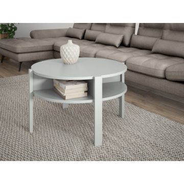 Masa Cafea Tornado Light Grey, 74.4 Cm
