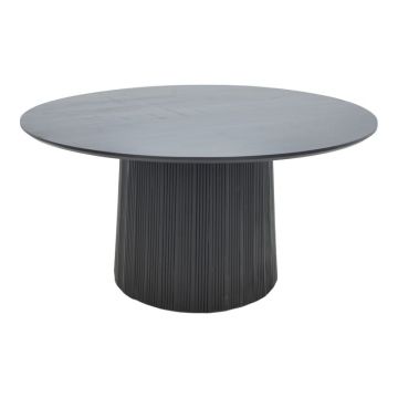Masa Canicule Negru 150x75 cm