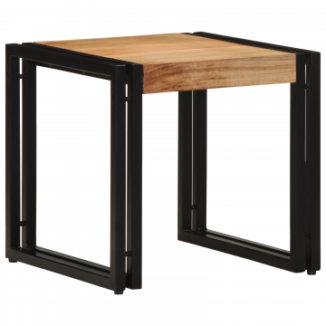 Masa de cafea Gossi 40x50x38 cm din lemn masiv de acacia