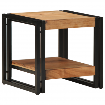 Masa de cafea Gossi 40x50x38 cm lemn solid de acacia