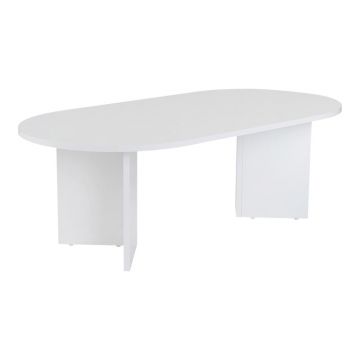 Masa de cafea Tabletod, Pako World, Alb, 119x60x40 cm
