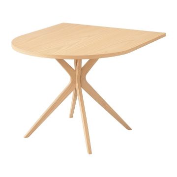 Masă de dining din lemn de frasin 90x90 cm Jubi – Ragaba