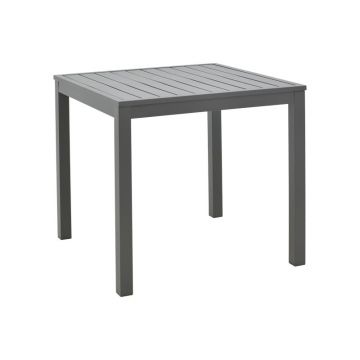 Masa de plaja Kliton, Pako World, Aluminiu, Antracit, 45x45x41 cm